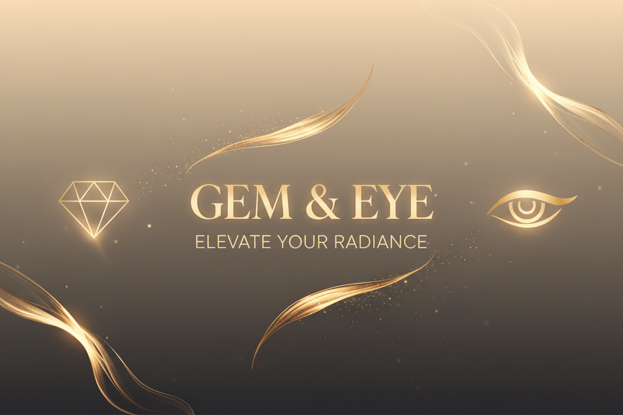GEM & EYE Hero Banner - Warm Variation